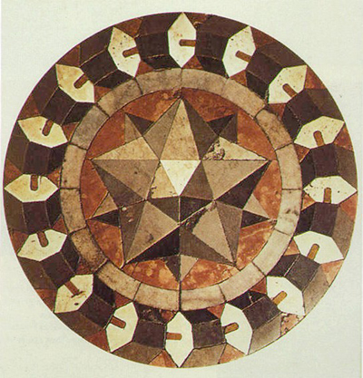 Marble Mosaic in St Mark's Basilica, Venice Paolo Uccello